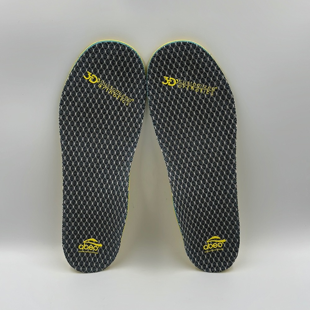 Abeo 3D3 Customized Orthotics 820 Insoles Men’s‎ Sz 11.5